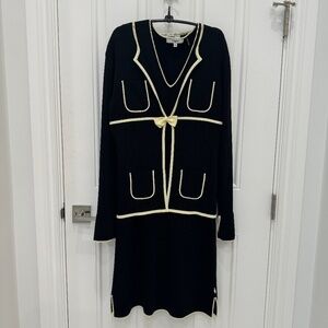 Black 2 piece VERTIGO Dress from PARIS. Very good condition. Size M